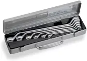 TONE 3/8"-15/16" 45 degree Long Box End Offset Wrench Set 2600 6 Tools JAPAN