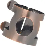 Totority Mouthpiece Clip Simple Clarinet Clamp Ligature for Ligature Clip Clarinet Head Clip Sax Accessories Clip for Saxophone Clarinet Ligature Sax Ligature Parts Clarinet Reed Clip Brass