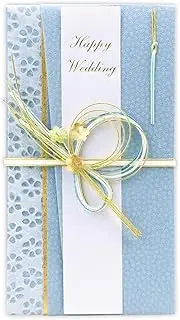 Sasagawa 27-5661 Celebration Bag, Gold Seal Taka Mark, Celebration, Western Style, Printer-Compatible Notebook, Happy Wedding, Kinju, Celebration, Worn Word, 1 Piece