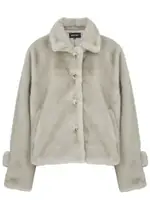 Meotine Kelly Faux fur Jacket - Grey - S/M (UK10-12 / M) S/M (UK10-12 / M)