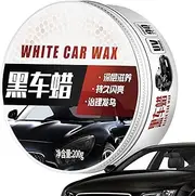 Wax for Car,Black and White Car Polish Wax Scratch Remover - Long Lasting Paint Protection Dirty Remover Cleaner for Vehicle, Suvs, Rv, Trucks