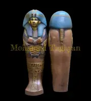 A very wonderful mummy coffin made of fiberglass
