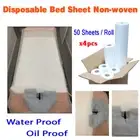 50 Disposable Table Sheet Non-woven Massage Beauty SPA Salon Bed Cover x 4 Rolls