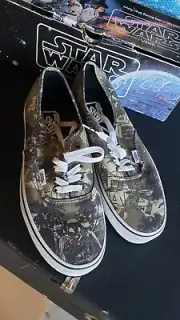 VANS Authentic Classic Star Wars Boba Fett Camo Multicolor Size 9.5