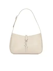 Saint Laurent Le 5 a 7 Hobo Bag in Shiny Leather