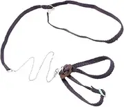 Adjustable Reptile Lizard Harness Leash Rope Light Soft Anti-bite Random