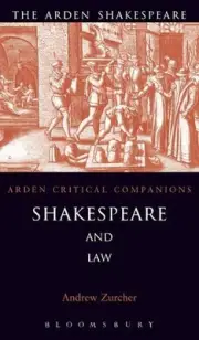 Shakespeare and Law by Dr Andrew Zurcher (English) Hardcover Book