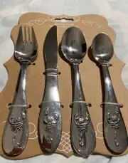 Zodiac sign scorpio 4 pc baby flatware