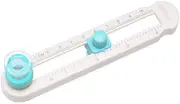 Round Paper Cutter Tool - Round Trimmer Tool with Accurate Cutting and Clear Scale | Easy Read Rotary Circle Cutter for Handmade Scrapbooking Paper Wynott