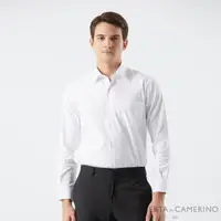 在飛比找momo購物網優惠-【ROBERTA 諾貝達】男裝 質感條紋白色長袖襯衫(休閒商