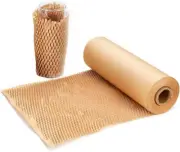 Honeycomb Packing Paper Roll Eco-Friendly Alternative to Bubble Wrap for Moving