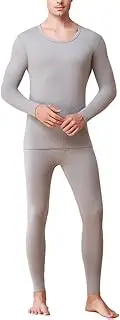 [Generic] Long Johns Thermal Underwear for Men Fleece Lined Base Layer Set for Cold Weather L-4XL