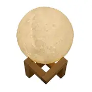 Humidifiers 3D Moon Light Humidifier Usb Rechargeable Household Diffuser Aromatherapy Table Lamp