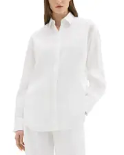Theory Linen Boyfriend Shirt