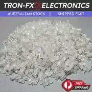 1000Pcs 5mm RGB Fast Flash Round LED Diffused WHITE LENS