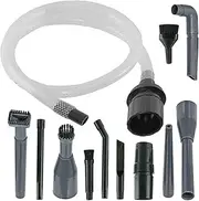 SPARES2GO Complete Micro Tool Kit Mini Attachments Set Compatible with Numatic Henry Hetty Vacuum Cleaner 32mm PC Desk Car