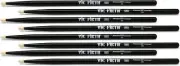 Vic Firth American Classic Drumsticks - 5A, Black, 4 pairs