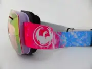 Dragon Snow Goggles X1s Galaxy - Lumalens Pink Ion + Dark Smoke Lens in Hardcase