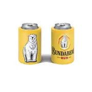 Bundaberg Rum Yellow Stainless Steel Insulated Can Cooler