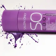 SO Cool Ultimate Silver Blonde Toning Shampoo 300ml Paraben Free & Vegan