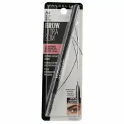 4 Pack Maybelline Brow Ultra Slim Eyebrow Definer Pencil, Black 264, 0.003 oz