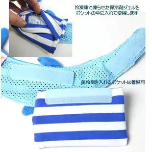 貝果貝果 日本 pet paradise 鯊魚造型 涼感領巾 [A3586]