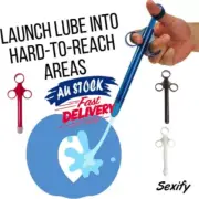Personals Anal Lubricant Lube Launcher Shooter Injector Applicator Syringes
