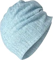 [VALICLUD] Hat Scarf Bandana Beanie Scarf Beanie Turban Cap Beanie Turbans Cap Beanie Headwear Cap Beanie Headwear Hat Bufandas para Mujer Turban Beanie Cap Cotton Turbans Hat Black