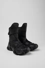 Tormenta Black Textile Boots