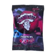 Warheads Galactic Mix Cubes Chewy Candy, Pack Of 12 - 4.5 oz Each
