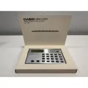 VINTAGE Casio Mini Card Electronic Calculator LC-78 *NEW