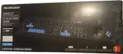 Silver Crest Gaming Set 3 Piece Set Keyboard Mouse And Mouse Pad