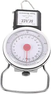 [MUSISALY] Portable Hanging Scale for Luggage Compact Manual Weight Scale with Big Handle Accurate Measurement Up to Lightweight Design for Travel and Suitcase Weighing