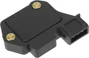 X AUTOHAUX No.84SF12K057AA Ignition Module Ignition Control Module for Ford Escort 1981-1985 Plastic Black