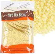 EZONEDEAL Painless Hard Wax Hair Removal Bikini Waxing, Painless Wax Honey flavor for Eyebrow, Armpit, Bikini, Brazilian, Face, Back, Chest, Legs