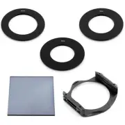49/55/58MM ADAPTER RINGS + FULL ND2 FILTER+ P-HOLDER FOR COKIN P SERIES System