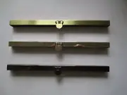 Fashionable Metal Bar Handle with Round shaped Flap Flip Lock 19cm