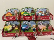COCOMELON LANE Nico Lion Cruiser, Bella Rider, CeCe Cart, Nina Buggy Cody’s Dino