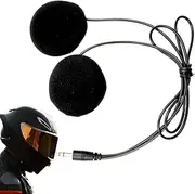 Helmet Headphones, Motorcycle Helmet Headphones, Sports Equipment for Ski Cycling Snowmobile Mountain Dirtbike Sportbike Snowboarding