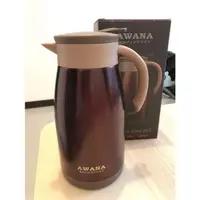 在飛比找蝦皮購物優惠-AWANA 魔法咖啡壺 1L  304不鏽鋼真空紅色保溫壺 