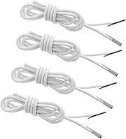 Elastic Replacement Cords for Lounge Chair 4pcs Set Recliners Deck Chair Ropes White Sturdy