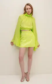 [Francesca Miranda] Nora Sequined Mini Skirt