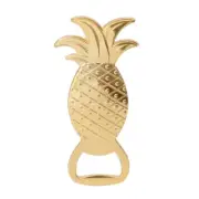 Golden Pineapple Shape Beer Wine Bottle Opener Barware Tool Wedding Party Gift
