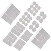 Tofficu 70Pcs Self Adhesive Felt Pads for Furniture Multi Sized Table and Chair Leg Protectors Durable Floor Mats for Hardwood and Surfaces Non Slip Design Scratch Resistant