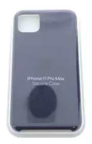 Apple Silicone Case for iPhone 11 Pro Max MWYW2ZM/A Midnight Blue NEW