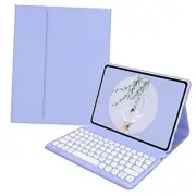 for Kindle Fire HD 10 Keyboard case 2021,Detachable Round Keys Keyboard Case