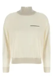 PESERICO Lurex Details Turtleneck Sweater
