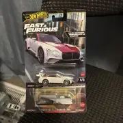 Two hot wheels premiums for $15. Free shipping. Thunder tank/F&F 2018 Bentley