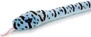NEW PLUSH SOFT TOY 89091 Wild Republic Cuddlekins Blue Rock Rattle Snake 137cm