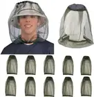10 Packs of Mosquito Insect Head Net Mesh Protector from Fly Bee Bug Mosquito OZ
